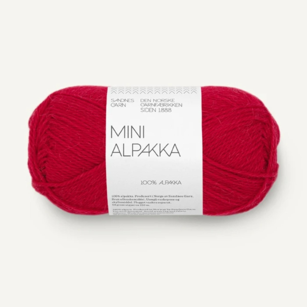 Mini Alpakka - 4219 - True Red