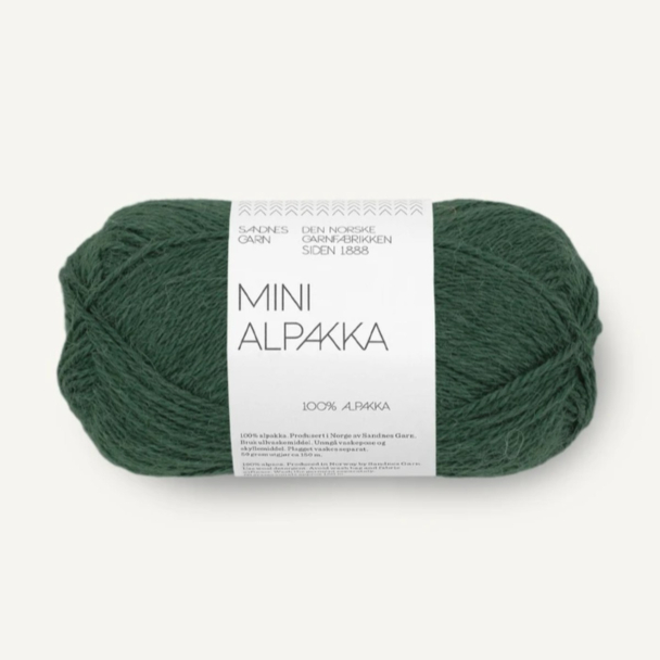 Mini Alpakka - 8581 - Deep Forest Green