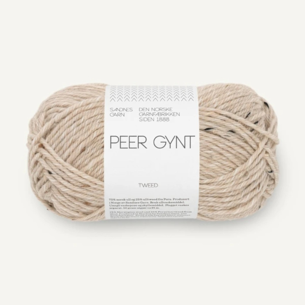 Peer Gynt - 2730 - Beige Melange / Brown Tweed