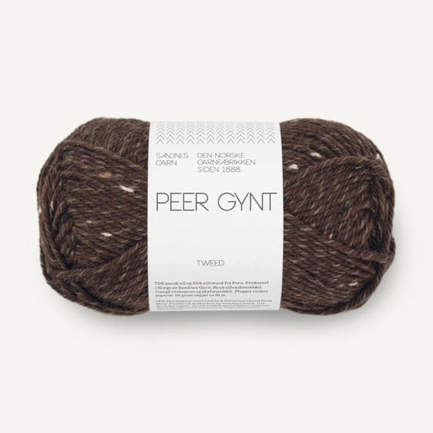 Peer Gynt - 3085 - Dark Brown / Brown Tweed