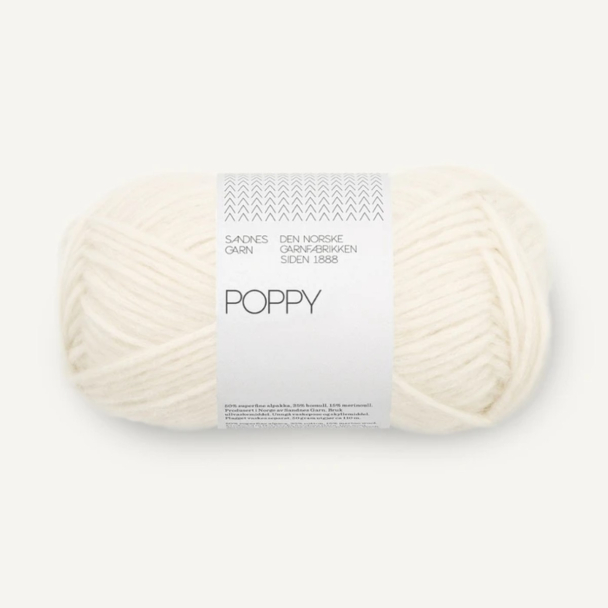 Poppy - 1002 - White