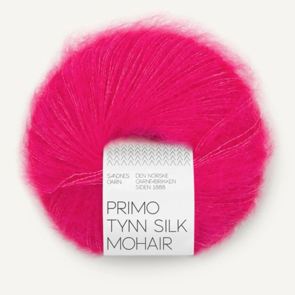 Primo Tynn SIlk Mohair - 4518 - Hot Pink