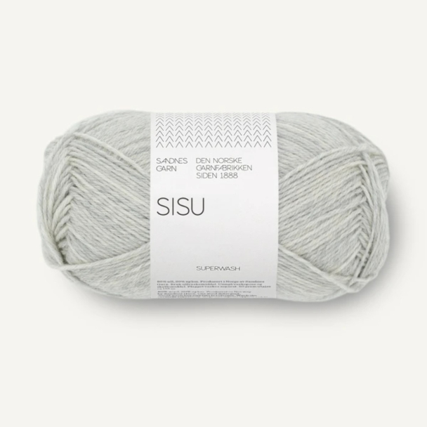 Sisu - 1032 - Light Grey Melange