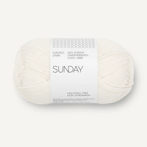Sunday - 1001 - True White