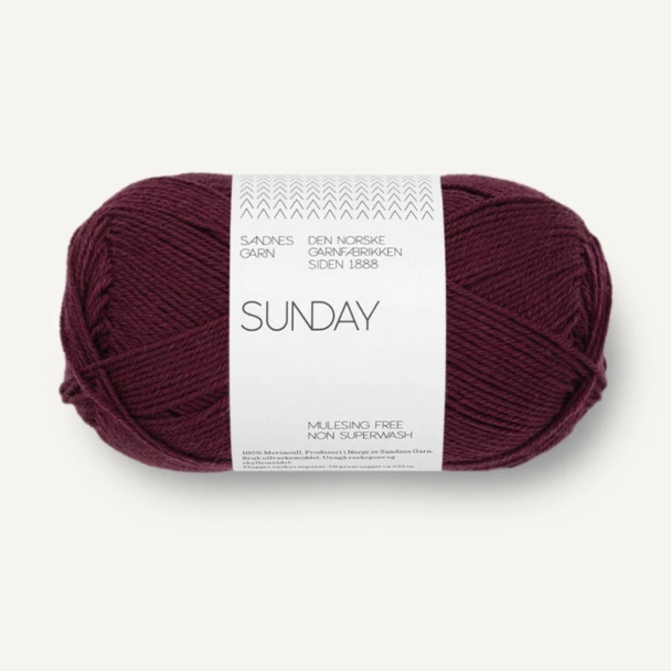 Sunday - 4372 - Burgundy