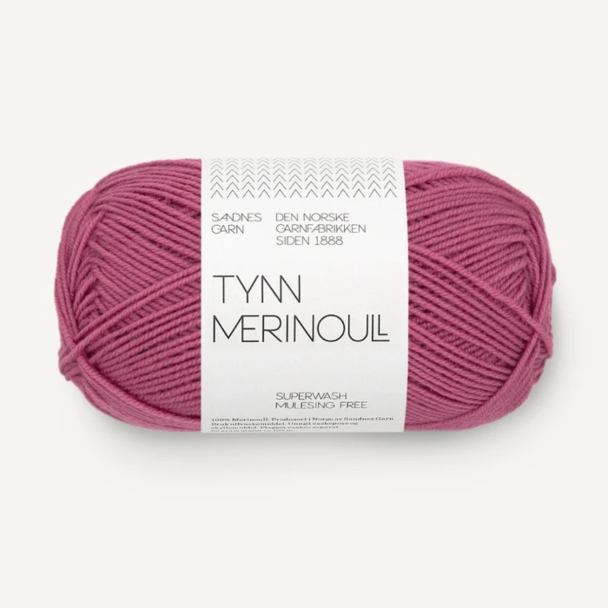 Tynn Merinoull - 4643 - Heather Rose
