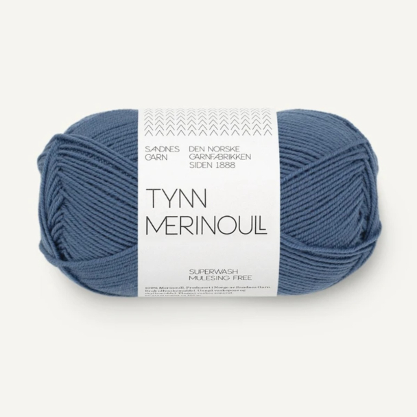 Tynn Merinoull - 6052 - Country Blue