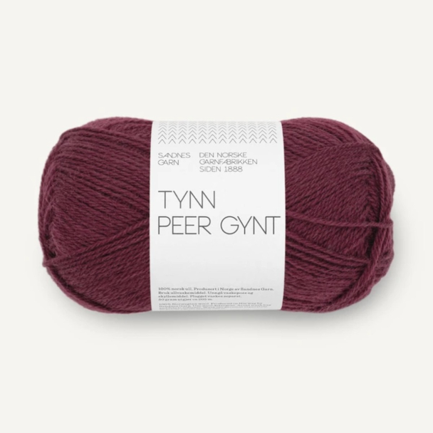 Tynn Peer Gynt - 4372 - Burgundy