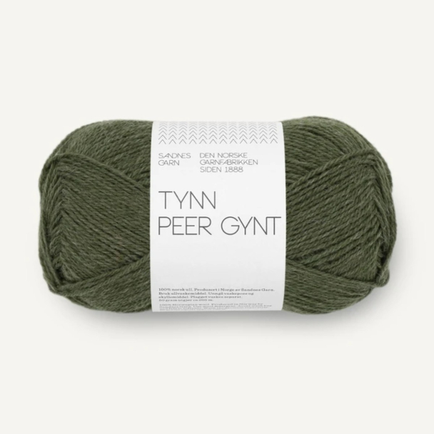 Tynn Peer Gynt - 9572 - Moss Green Melange