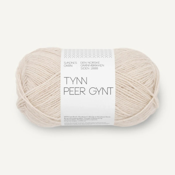 Tynn Peer Gynt - 2641 - Natural White Melange