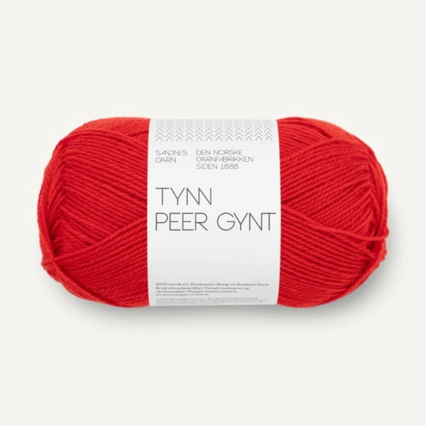 Tynn Peer Gynt - 4018 - Scarlet Red 