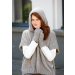 117-03 Poncho med hette