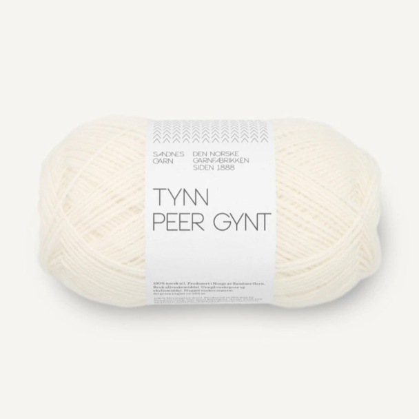 Tynn Peer Gynt - 1002 - White