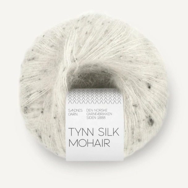 Tynn Silk Mohair - 1199 - Salt'n Pepper Tweed