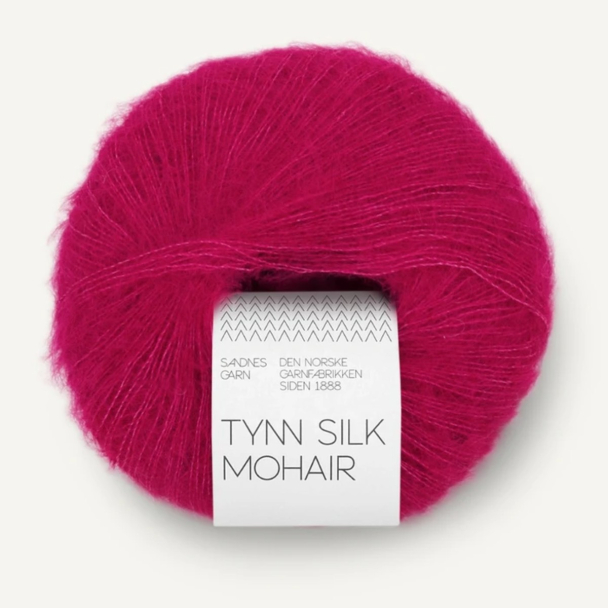 Tynn Silk Mohair - 4600 - Jazzy Pink