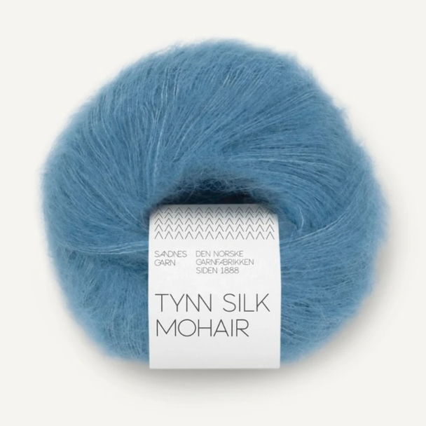 Tynn Silk Mohair - 6042 - Heritage Blue
