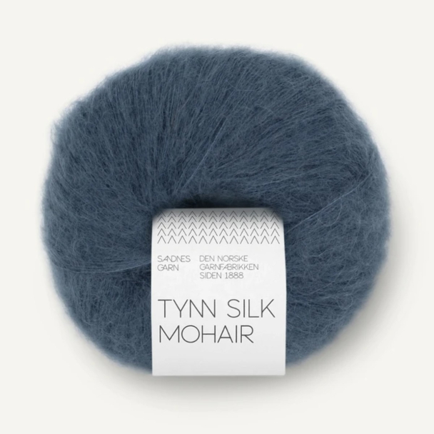 Tynn Silk Mohair - 6081 - Midnight Blue