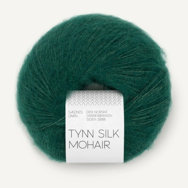 Tynn Silk Mohair - 7772 - Rain Forest