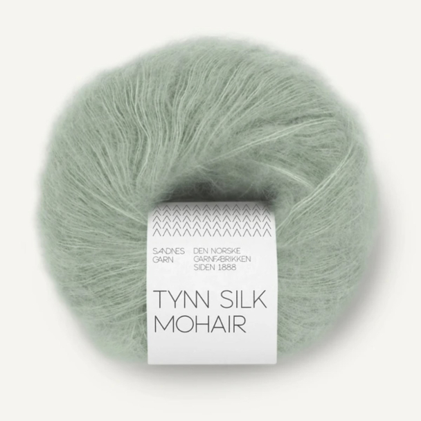 Tynn Silk Mohair - 8521 - Dusty Light Green