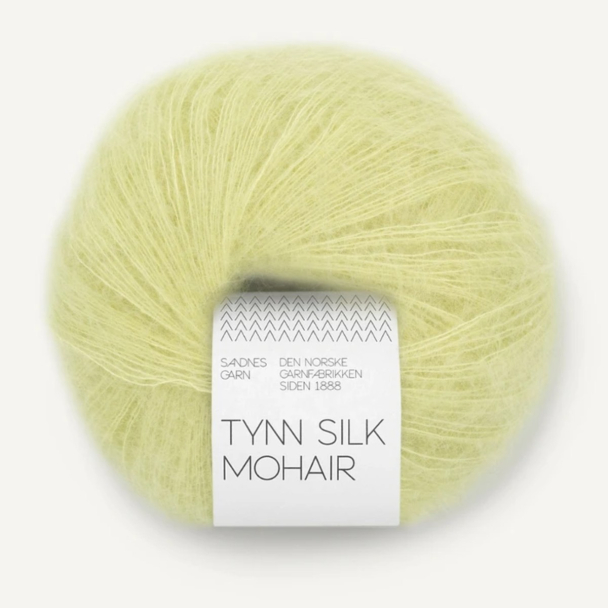 Tynn Silk Mohair - 9523 - Lime Punch