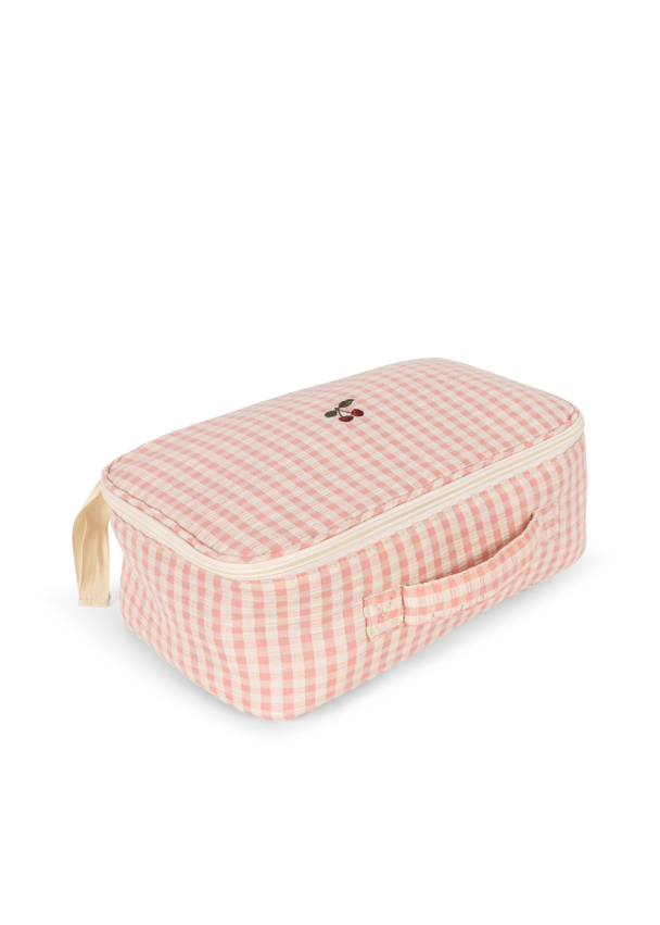 Baby Doll Nursery Suitcase - Pink Check - Image 3