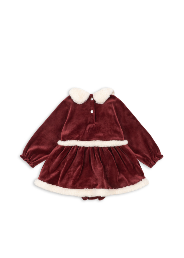 Christmas Romper - Red Dahlia - Image 2