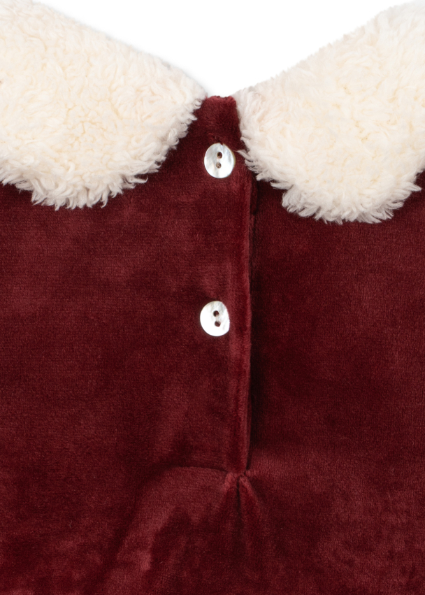 Christmas Romper - Red Dahlia - Image 3