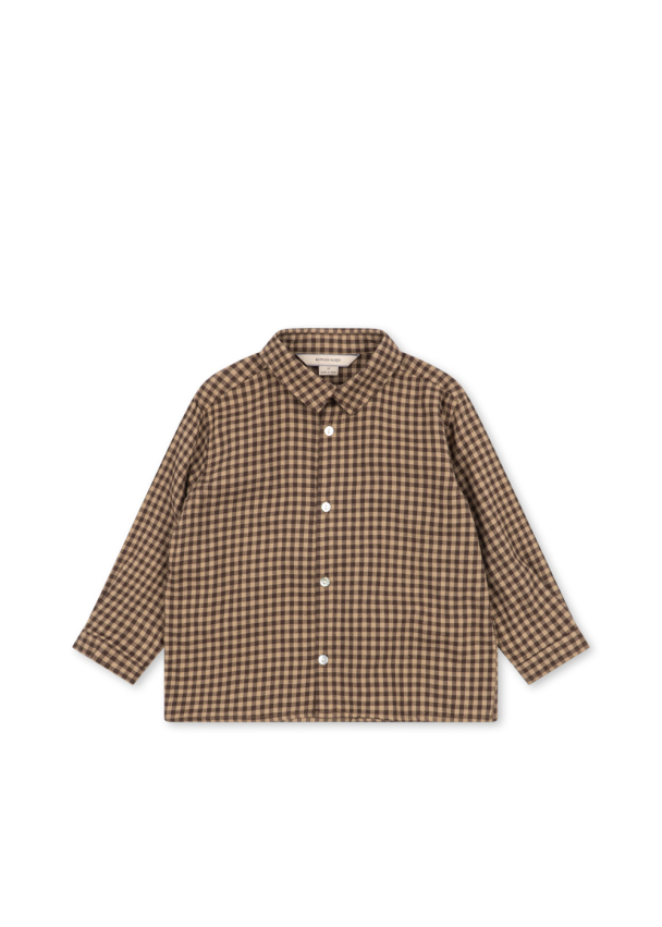 Foret LS Shirt - Chocolate Check - Image 1