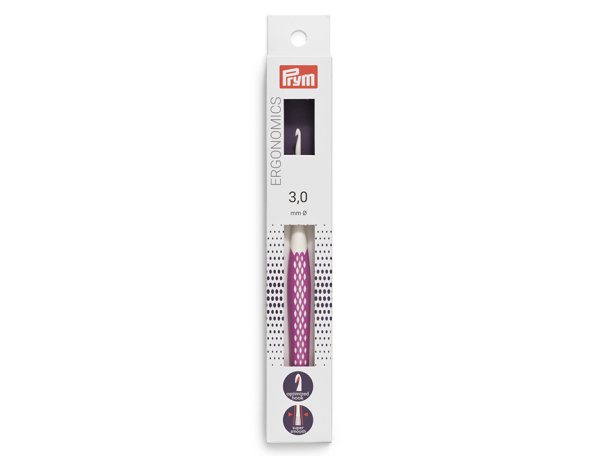 Heklenål 3,0 Prym Ergonomics 16cm