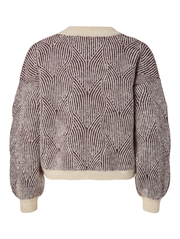 PCJENNA LS O-NECK KNIT NOOS BC - Image 2