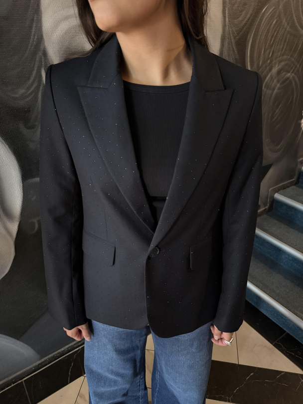 Vavy Tailleur Strass - Encre - Image 1