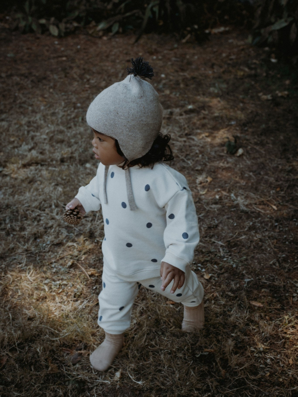 Fog Blue Dots Sweatpants - Image 4