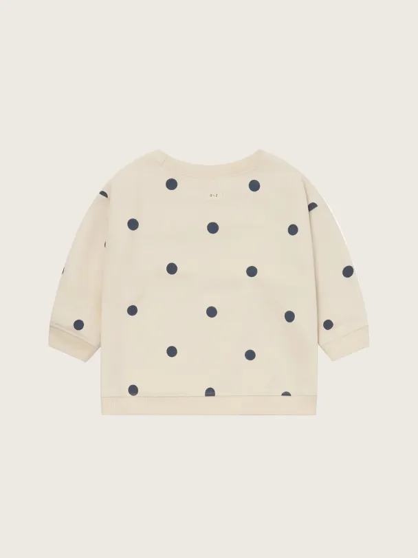 Fog Blue Dots Sweatshirt - Image 3