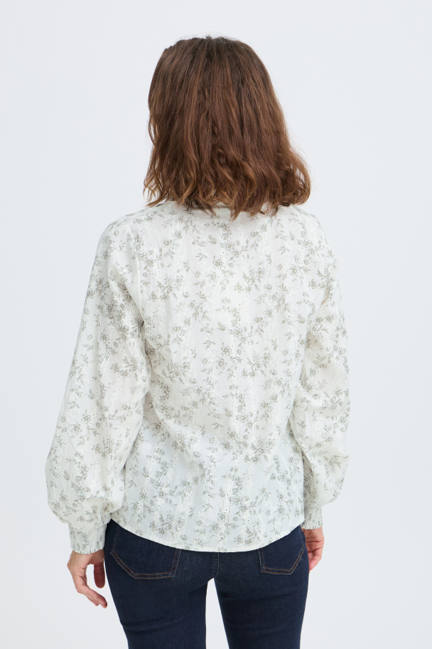 PZdeborah Bluse m/blomster - Image 2