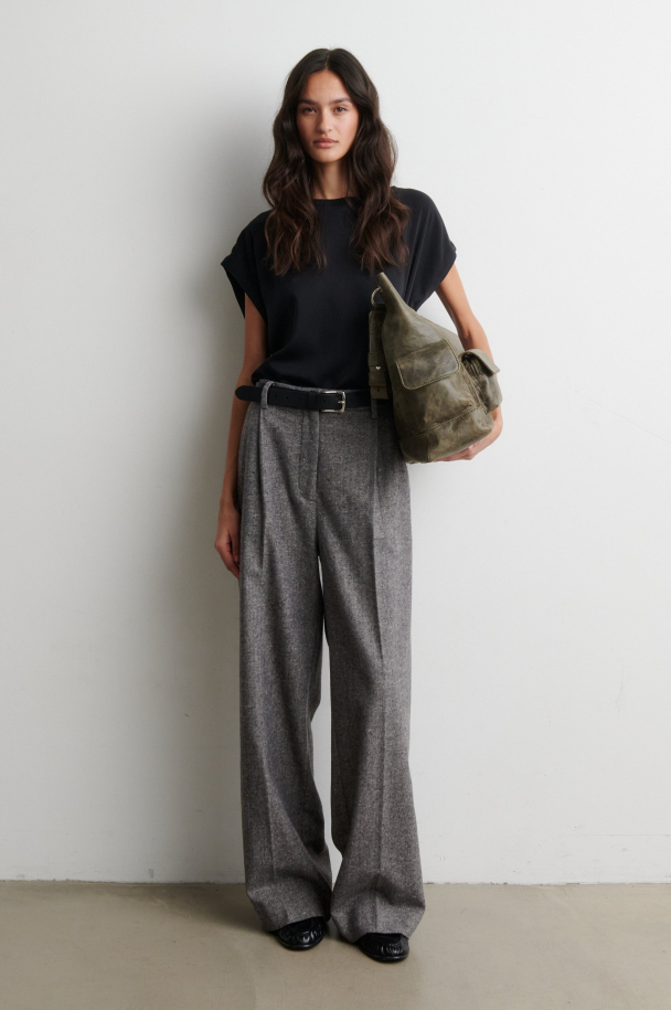 Lydney Trousers – Grey Melange