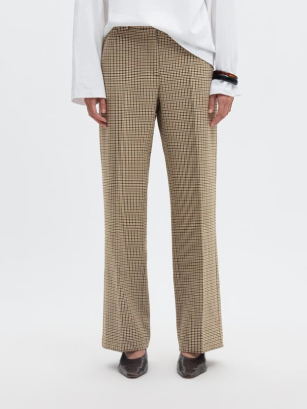SLWRITA MW WIDE PANT CHECK – Monks Robe Checks