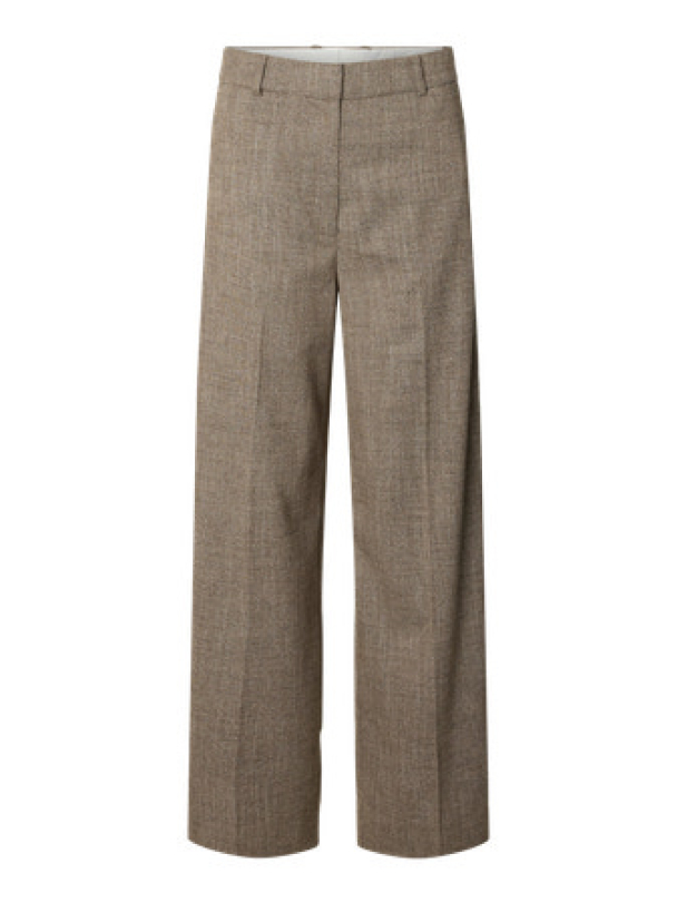 SLWWIDE EZMA MW PANT – Brown