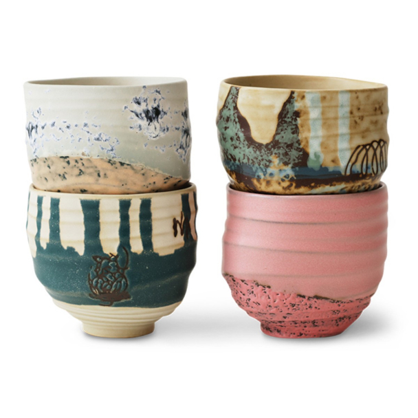Artist Ceramics coffee cups – sett med 4, HKliving