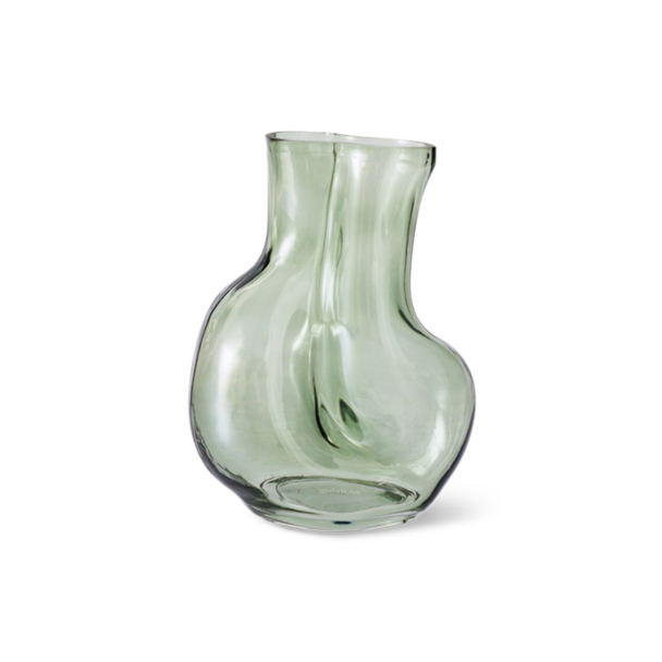 Gleam glass vase olive – HKliving