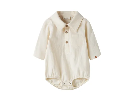 Hadam Body Shirt, Turtledove - Lil' Atelier