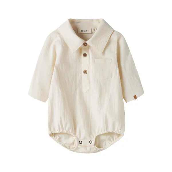 Hadam Body Shirt, Turtledove - Lil' Atelier