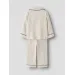 Sage Pyjamas Set, Turtledove / Mulled Basil - Lil' Atelier
