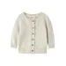 Rylee Knit Cardigan, Turtledove - Lil' Atelier