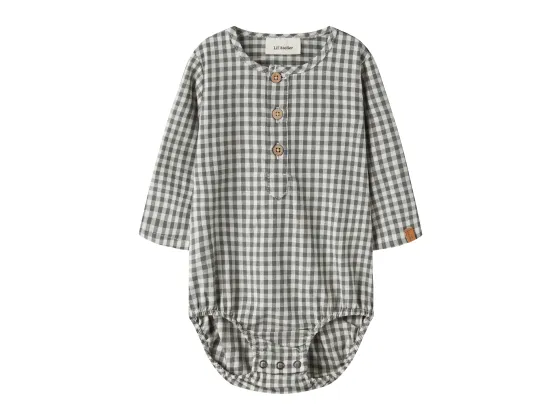 Roanne Body Shirt, Mulled Basil - Lil' Atelier