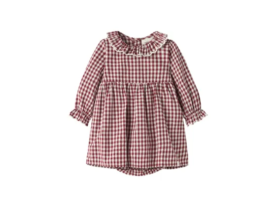 Roanne Body Dress, Biking Red - Lil' Atelier