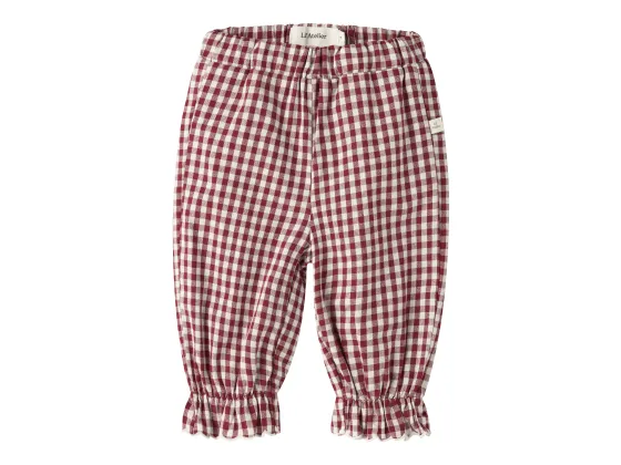 Roanne Loose Pant, Biking Red - Lil' Atelier