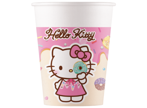 Pappkopp Hello Kitty & Kuromi 8 stk