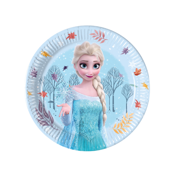 Papptallerken Frozen - Idyllic Wonder 20 cm