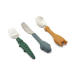 Tove All Together Cutlery Set, Golden caramel mix - Liewood