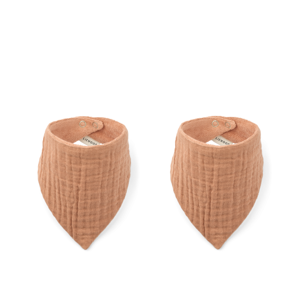 Andrea Bib 2-Pack, Tuscany rose - Liewood